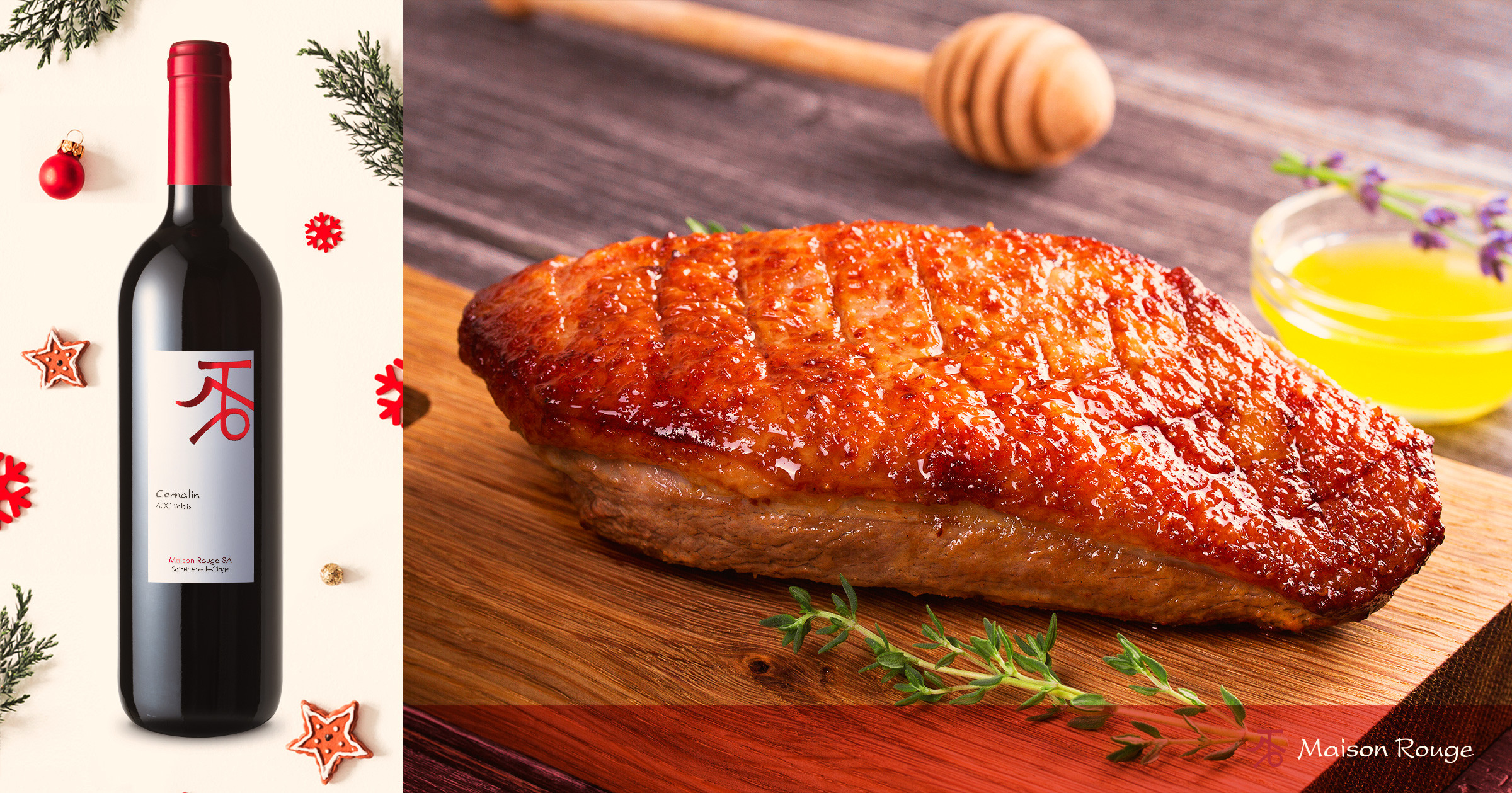 Magret de canard au Cornalin