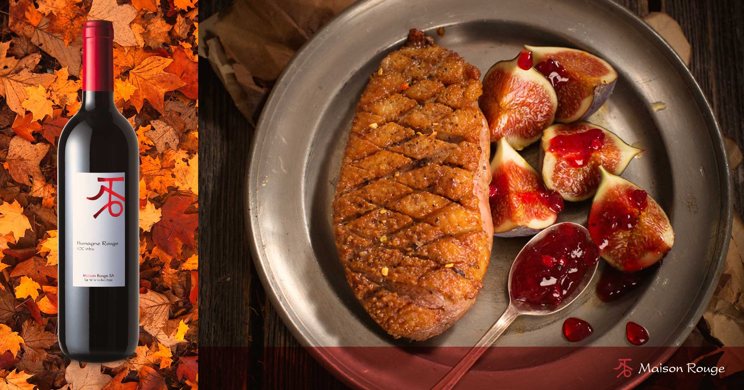 Magret de canard aux figues