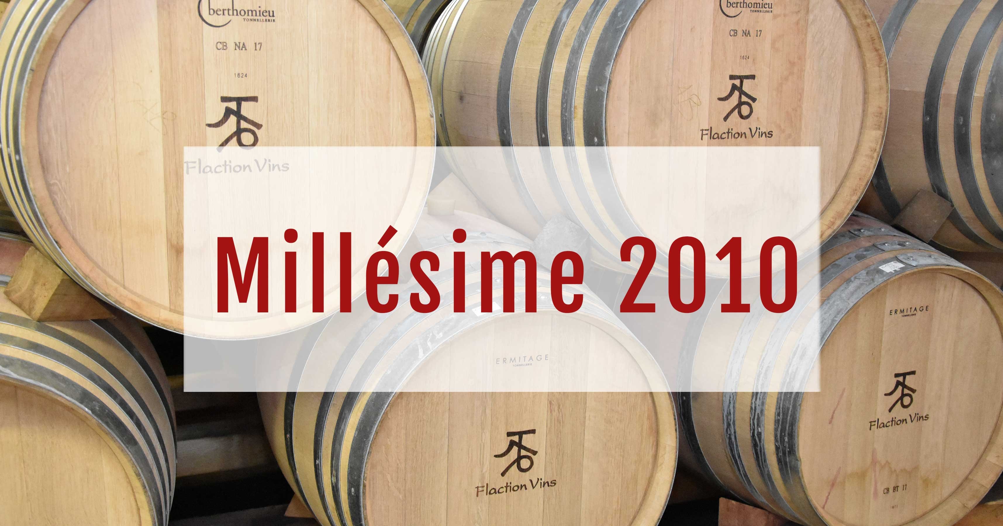 Millésime 2010